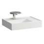 Vasque LAUFEN Kartell 60 x 46 cm, avec tablette à droite, avec 1 trou de robinet