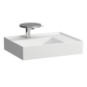 Vasque LAUFEN Kartell 60 x 46 cm, avec tablette à droite, avec 1 trou de robinet