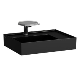 Vasque LAUFEN Kartell 60 x 46 cm, avec étagère à droite, avec 1 trou de robinet