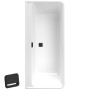 Villeroy & Boch Collaro Vorwand-Badewanne Duo 179,5 x 79 cm - technische Ansicht