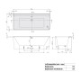 Villeroy & Boch Collaro Vorwand-Badewanne Duo 179,5 x 79 cm