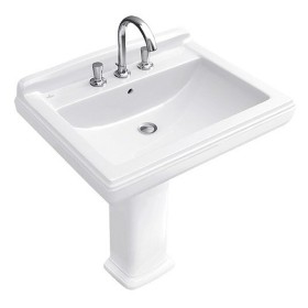 Villeroy & Boch Hommage Lavabo 75,5 cm per rubinetto a 3 fori