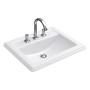 Villeroy & Boch Hommage Lavabo 75,5 cm per rubinetto a 3 fori - vista dettagliata