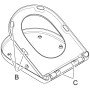 Villeroy & Boch Architectura WC-Sitz mit Soft Closing - Produktansicht