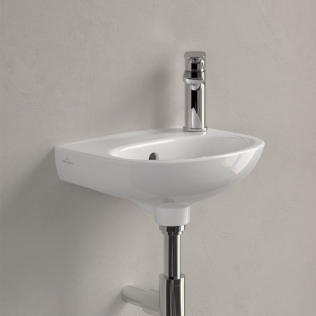 Villeroy & Boch O.novo Lavabo 36 x 27,5 cm, con troppopieno