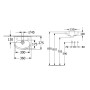 Villeroy & Boch O.novo Lavabo 36 x 27,5 cm, con troppopieno
