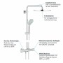 GROHE Euphoria XXL Duschsystem 310 mit Thermostatbatterie für Wandmontage - Detailansicht