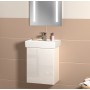 Villeroy & Boch Lavabo da appoggio Collaro 45 cm senza troppopieno, 1 foro per rubinetto - vista tecnica