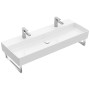 Villeroy & Boch Memento 2.0 Lavabo 120 cm con 2 fori per rubinetto, senza troppopieno - vista dettagliata