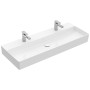 Villeroy & Boch Memento 2.0 Lavabo 120 cm con 2 fori per rubinetto, senza troppopieno - vista tecnica