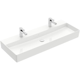 Villeroy & Boch Memento 2.0 Lavabo 120 cm con foro per rubinetto, senza troppo pieno