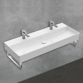 Villeroy & Boch Memento 2.0 Lavabo 120 cm con foro rubinetto, senza troppopieno