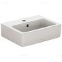 Lavabo Duravit Vero 45 cm brossé, avec 1 trou de robinet