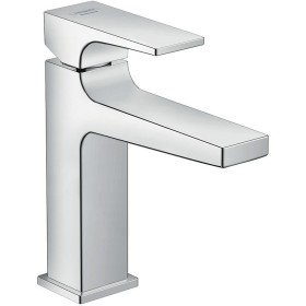 Robinet de lavabo sur pied hansgrohe Metropol 100 avec levier, pour eau froide