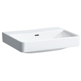 Vasque à poser LAUFEN PRO S 60 cm sans trou de robinet, avec trop-plein