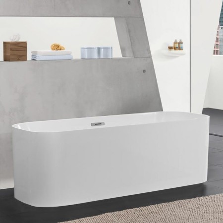 Vasca da bagno freestanding Villeroy & Boch Finion 170 x 70 cm con alimentazione dell'acqua