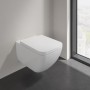 Villeroy & Boch Venticello Tiefspülklosett DirectFlush spülrandlos 37,5 x 56 cm, wandhängend - Produktansicht