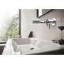 Robinet de lavabo encastré hansgrohe Finoris à levier unique pour montage mural 16,8 cm - vue détaillée