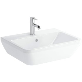 Lavabo VitrA Integra 60 cm, con troppopieno, 1 foro per rubinetto al centro