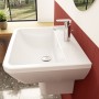 VitrA Integra Waschtisch 60 cm, mit Überlaufloch, 1 Hahnloch mittig - Produktansicht