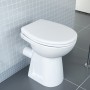 VitrA Conforma Stand-WC, Flachspüler mit Spülrand - Detailansicht