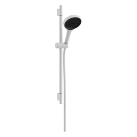 hansgrohe Rainfinity Duschset 130 3 Strahlarten mit Duschstange 65 cm, EcoSmart