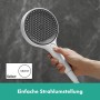 hansgrohe Rainfinity Duschset 130 3 Strahlarten mit Duschstange 65 cm, EcoSmart - technische Ansicht