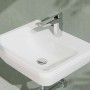 VitrA Integra Waschtisch 55cm, ohne Überlaufloch, 1 Hahnloch mittig - Detailansicht