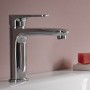 Mitigeur de lavabo monocommande Duravit B.1 M, sans vidage à tirette