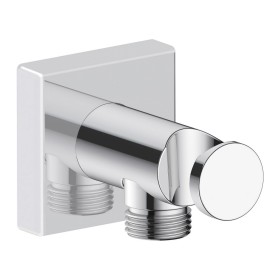 Collettore a parete Duravit con supporto doccia e rosone quadrato
