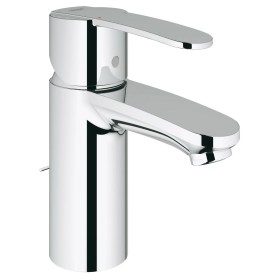 Robinet de lavabo monocommande GROHE Wave Cosmopolitan, taille S 1/2" avec chaînette de commande