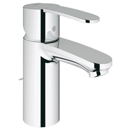 Robinet de lavabo monocommande GROHE Wave Cosmopolitan, taille S 1/2" avec chaînette de commande