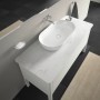 Vasque à poser Duravit Luv sans plage de robinetterie 70 x 40 cm