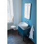 Vasque à poser Duravit Luv sans plage de robinetterie 70 x 40 cm - vue détaillée