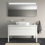 Vasque à poser Duravit Luv sans plage de robinetterie 70 x 40 cm - photo produit
