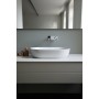 Vasque à poser Duravit Luv sans plage de robinetterie 70 x 40 cm - vue détaillée
