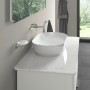 Vasque à poser Duravit Luv sans plage de robinetterie 70 x 40 cm - photo produit
