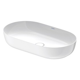 Lavabo da appoggio Duravit Luv senza piastra foro miscelatore 70 x 40 cm