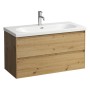 Vasque LAUFEN LUA 100 x 46 cm avec trou pour robinet, avec trop-plein - photo produit