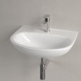 Villeroy & Boch O.novo Lavabo 55 x 44 cm, senza troppo pieno - vista tecnica