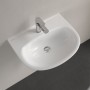 Villeroy & Boch O.novo Lavabo 55 x 44 cm, senza troppo pieno - vista tecnica