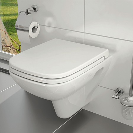 VitrA S20 WC suspendu à chasse d'eau encastrée, avec fonction bidet