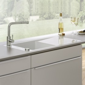 Lavello Villeroy & Boch Timeline 60 flat, scarico con azionamento eccentrico