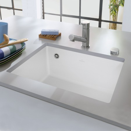 Lavello incasso Villeroy & Boch Subway 60 SU, scarico con azionamento a distanza