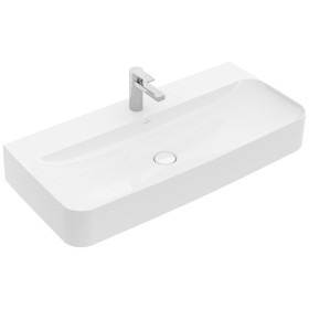 Lavabo Villeroy & Boch Finion 100 cm con foro rubinetto, senza troppo pieno