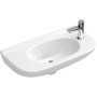 Lavabo da appoggio compatto Villeroy & Boch O.novo 50 x 25 cm senza troppo pieno - vista dettagliata