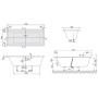Villeroy & Boch Subway Duo Badewanne 180 x 80 cm mit Profibox 2.0 Eck - Detailansicht