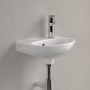 Lavabo Villeroy & Boch O.novo 36 x 27,5 cm, con troppopieno e foro rubinetto a destra
