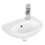 Lavabo Villeroy & Boch O.novo 36 x 27,5 cm, con troppopieno e foro rubinetto a destra - vista dettagliata
