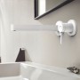 Robinet de lavabo encastré hansgrohe Finoris avec mitigeur monocommande pour montage mural 22,8 cm - photo produit